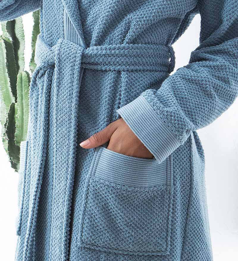 Women's Hooded Turkish Cotton Terry Cloth Robe - R4T$ Clothing