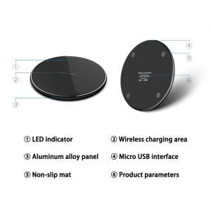 15W Fast Wireless Charger Pad - R4T$ Clothing