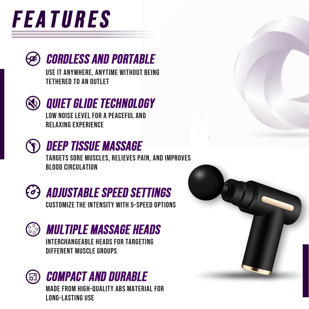Muscle Massage Gun - R4T$ Clothing